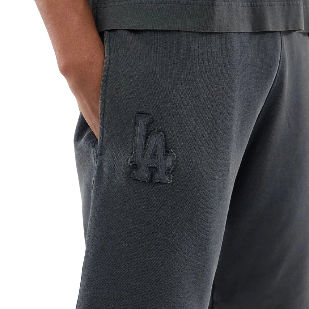 LA Dodgers MLB Washed Dark Grey Shorts - Image 3