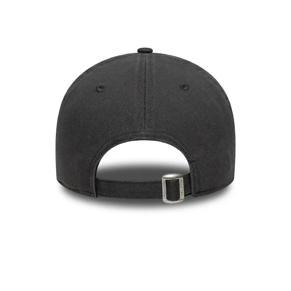 LA Dodgers MLB Washed Distressed Charcoal 9FORTY Cap - Image 3