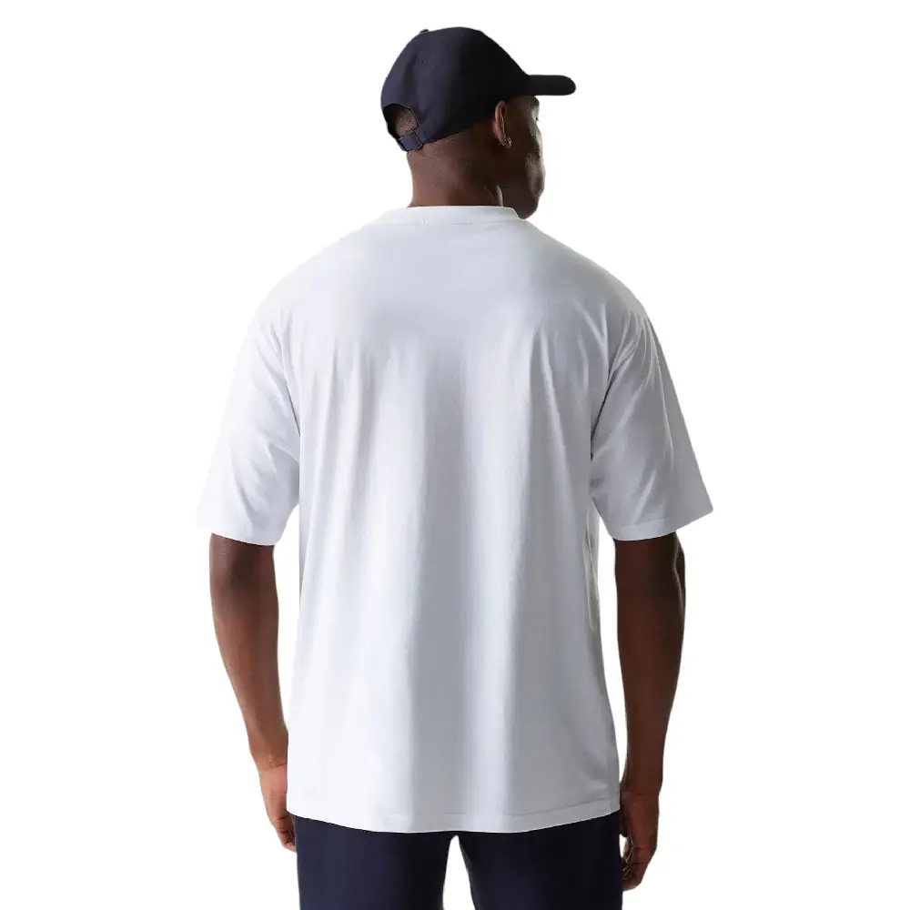 New York Yankees MLB League Essential White Oversized T-Shirt - Image 2