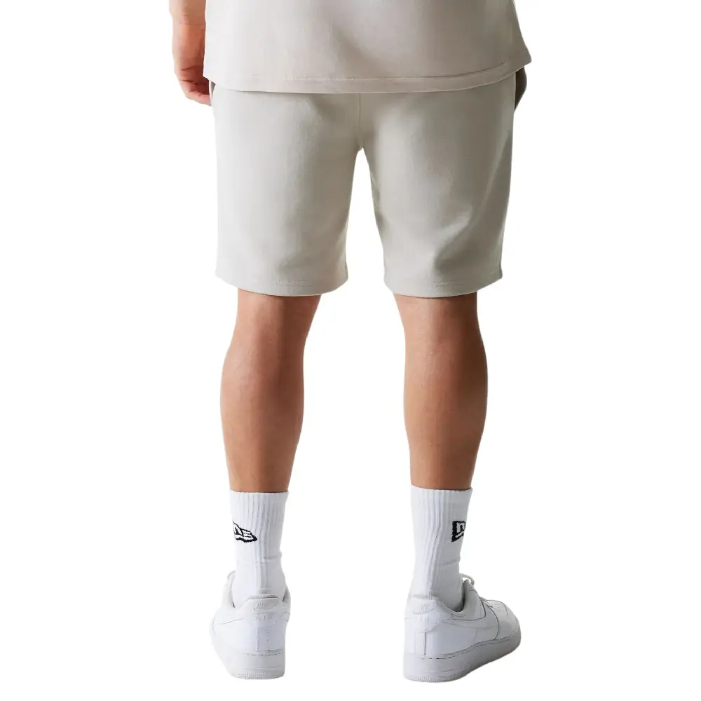 New York Yankees MLB League Essential French Terry Cream Shorts - Image 2