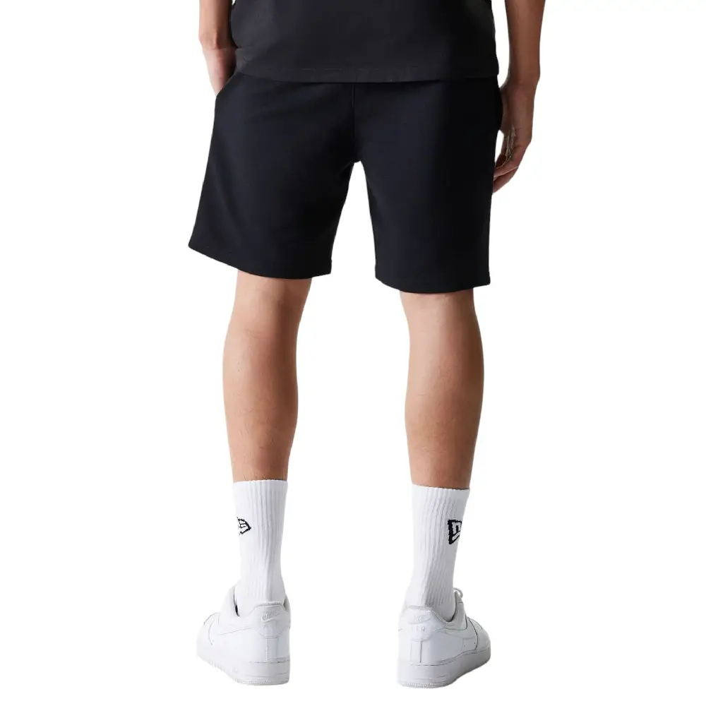 New York Yankees MLB League Essential French Terry Black Shorts - Image 2