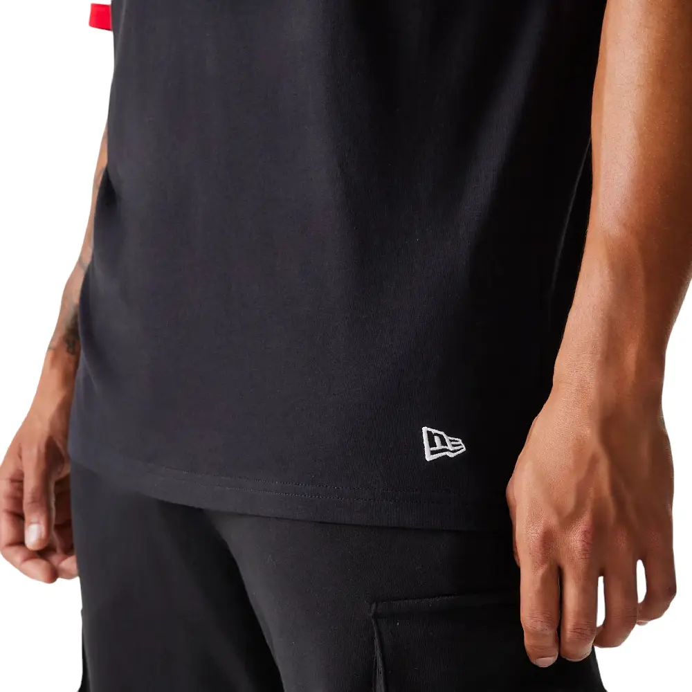NBA Panel Chicago Bulls Oversized T-Shirt Black - Image 3