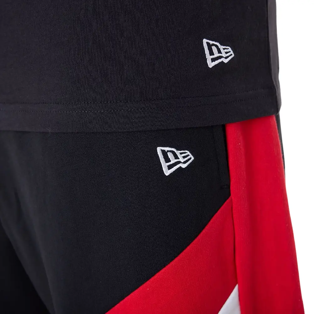 NBA Panel Chicago Bulls Short Black - Image 4