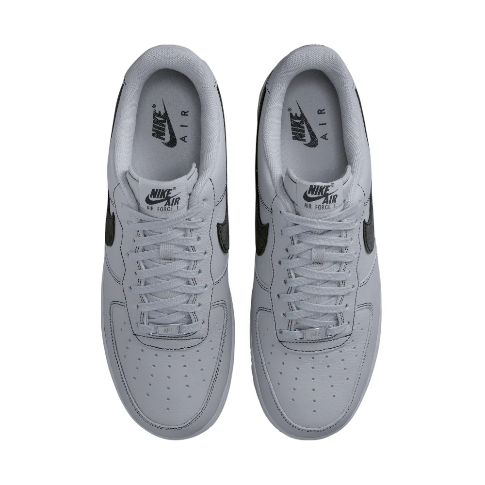 Air Force 1 '07 LV8 Wolf Grey/Black Sneakers - Image 4