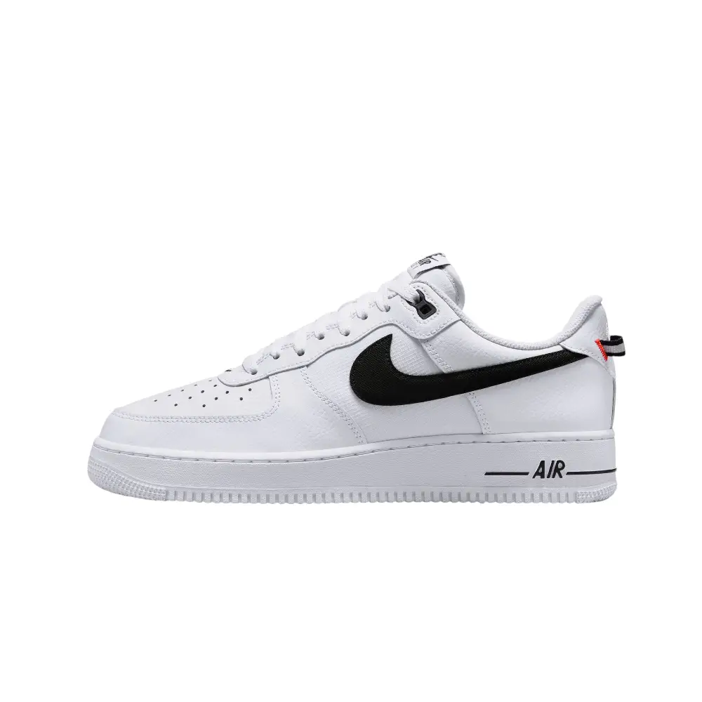 Air Force 1 Low Ribbon Heel Tabs/White/Black
