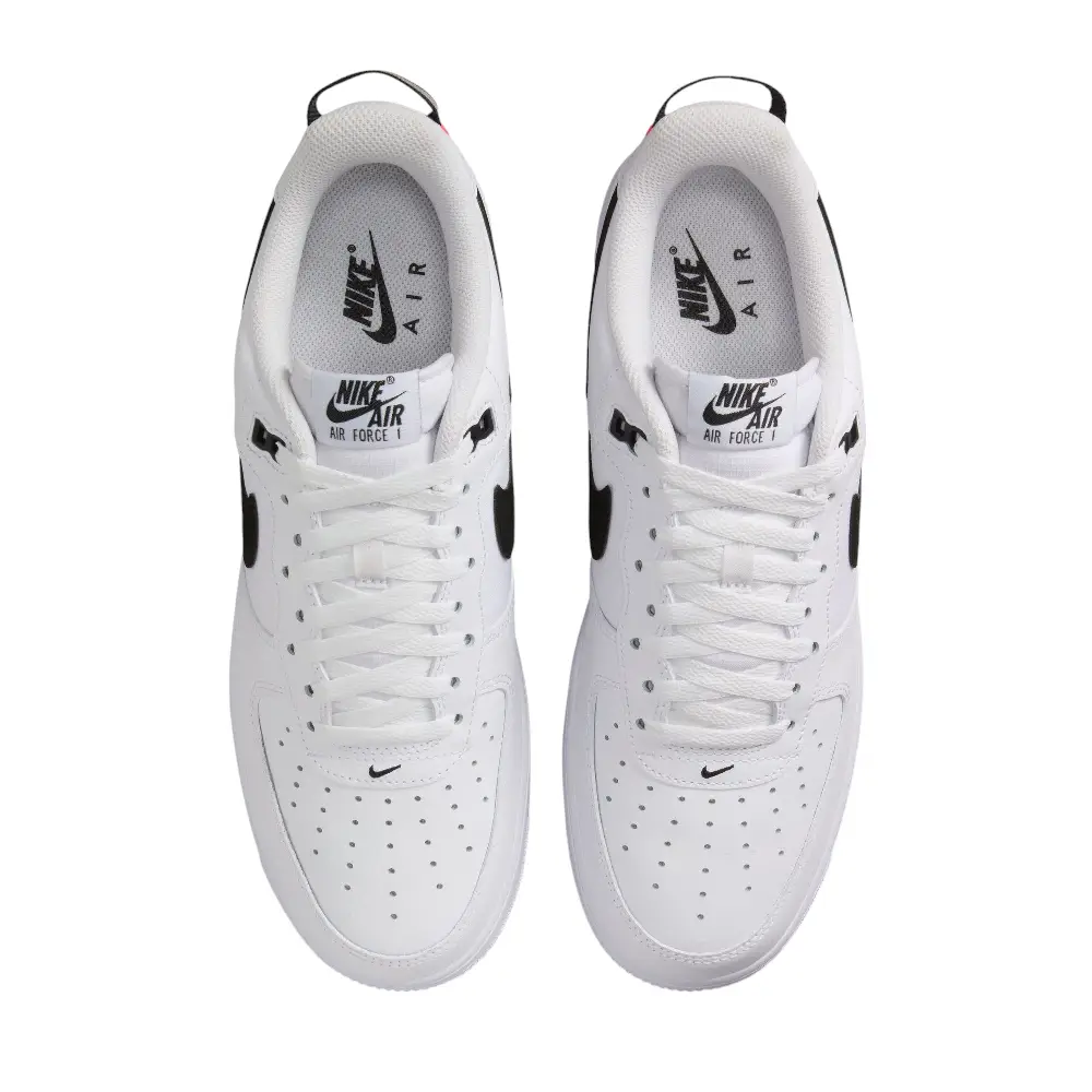 Air Force 1 Low Ribbon Heel Tabs/White/Black - Image 4