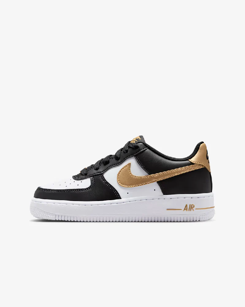 Air Force 1 Sneakers White Black GS - Image 7