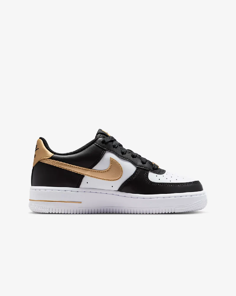 Air Force 1 Sneakers White Black GS - Image 8