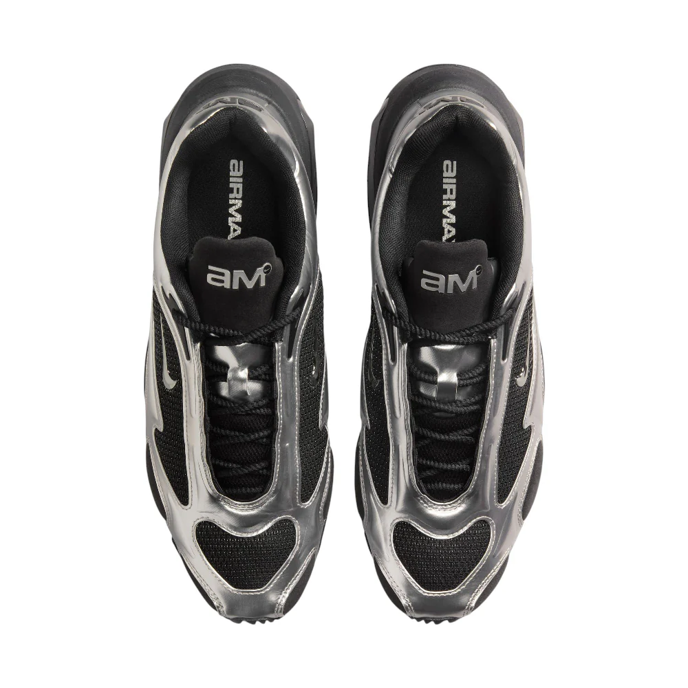 Air Max Muse Black Silver Sneakers - Image 4