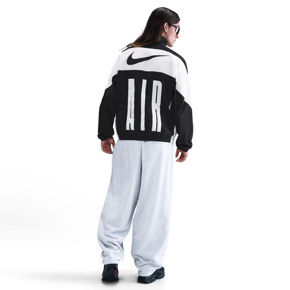 Air Woven Track Jacket Black White - Image 2