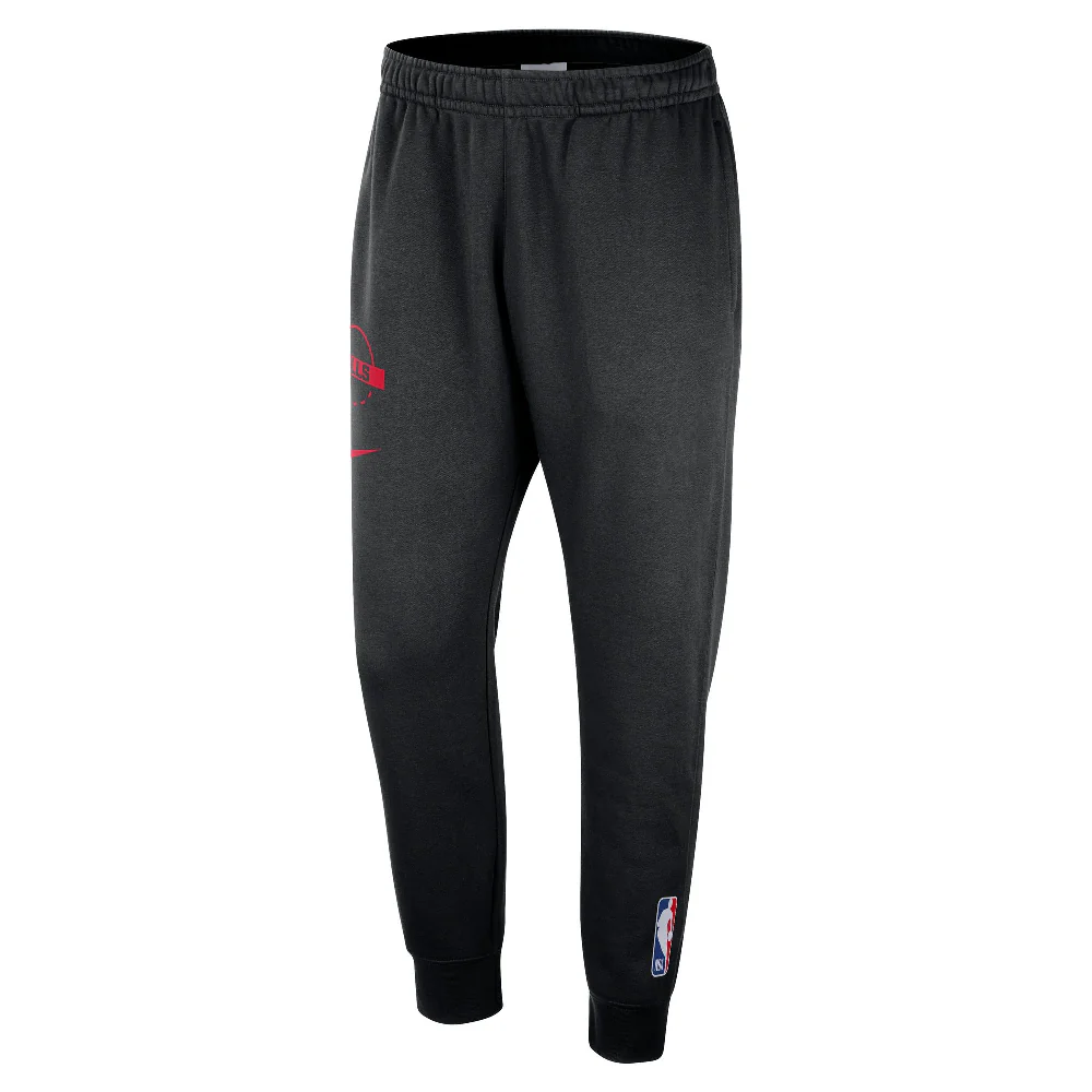 Chicago Bulls Club NBA Practice Fleece Pant Black