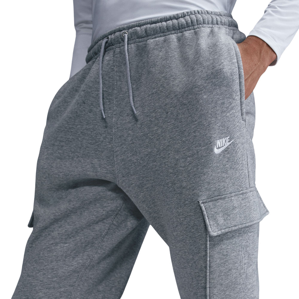 Club Fleece Cargo Pant Grey - Image 3
