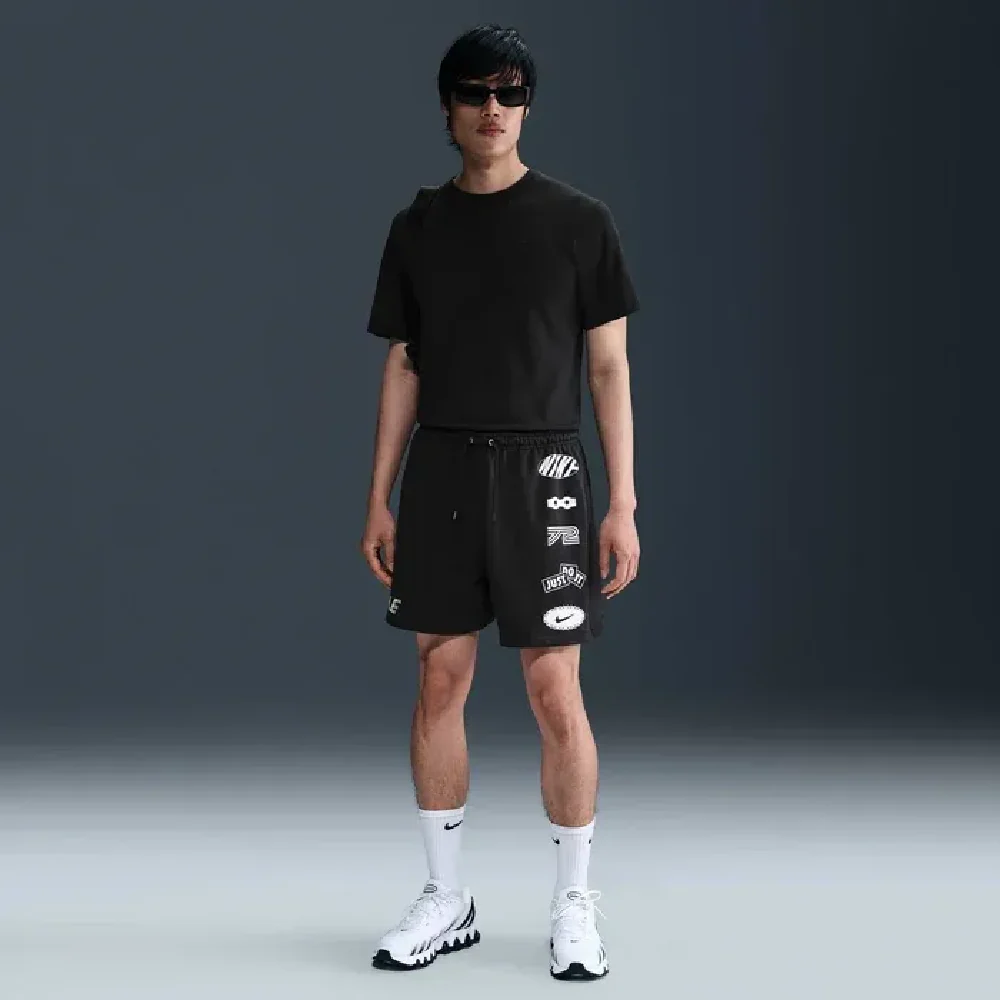Club French Terry Flow Cycle Short Black - Image 5