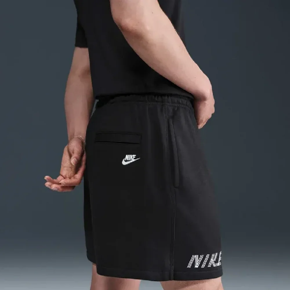 Club French Terry Flow Cycle Short Black - Image 7