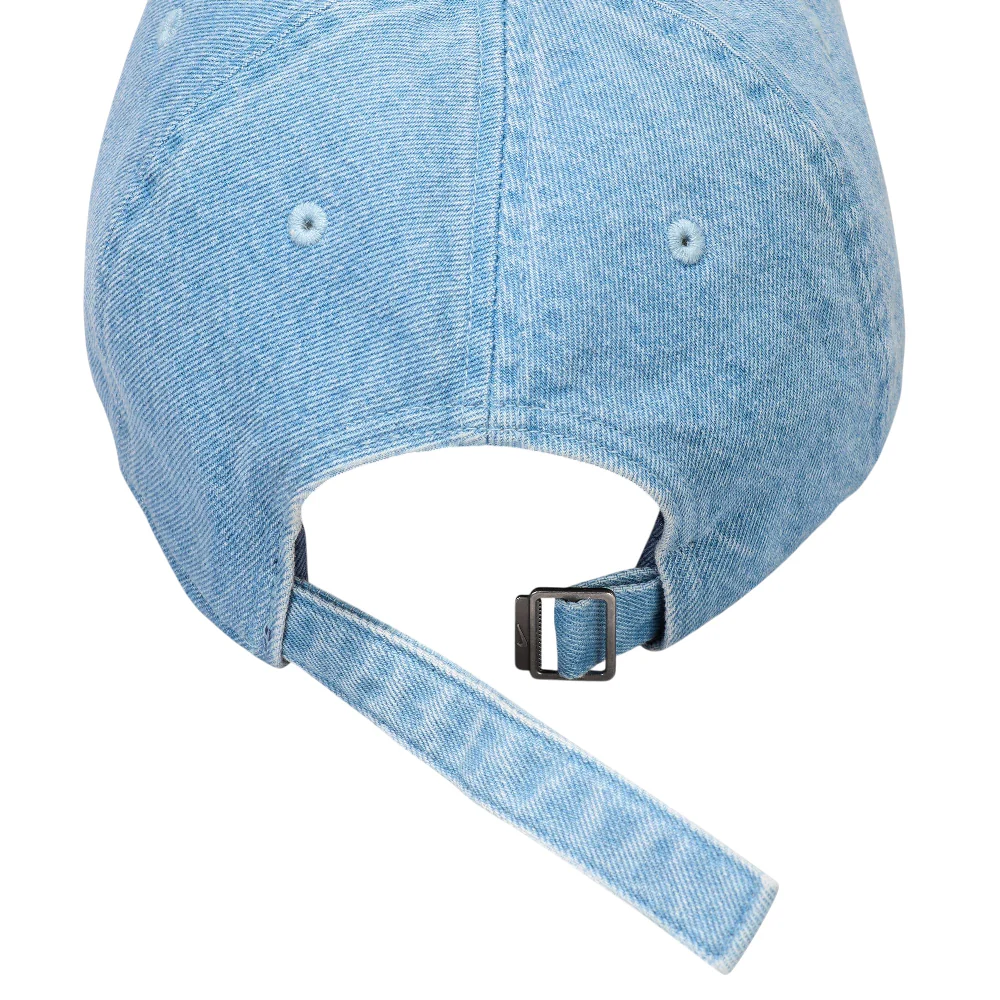 Club Unstructured Denim Cap Blue - Image 3