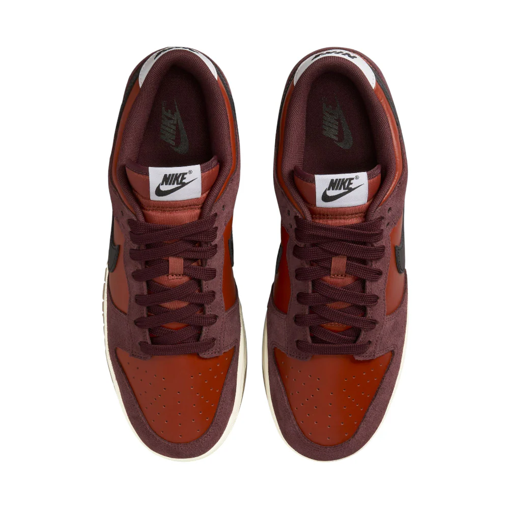 Dunk Low Retro SE Red Black Sneakers - Image 4