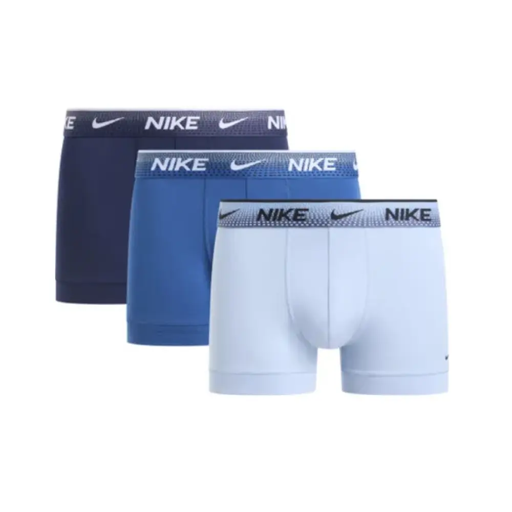 Essential Cotton Boxer 3-Pack Blue