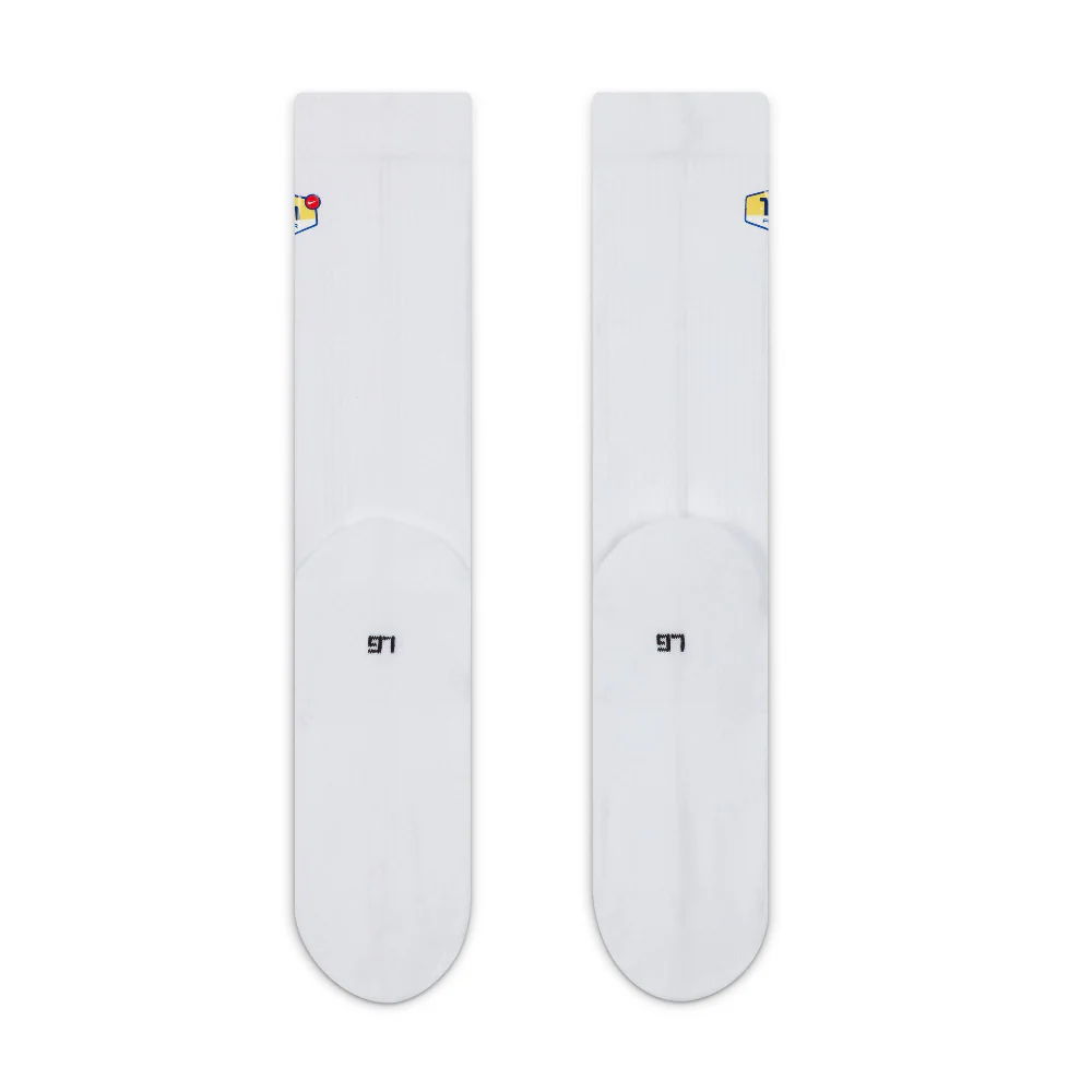 Everyday Essentials Crew Socks White - Image 3
