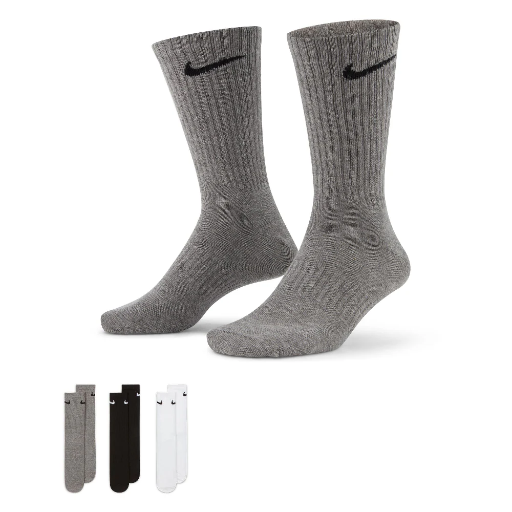Everyday Lightweight Training Crew Socks (3 Pairs) Multi
