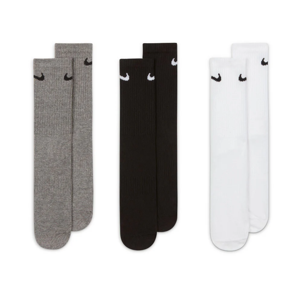 Everyday Lightweight Training Crew Socks (3 Pairs) Multi - Image 2