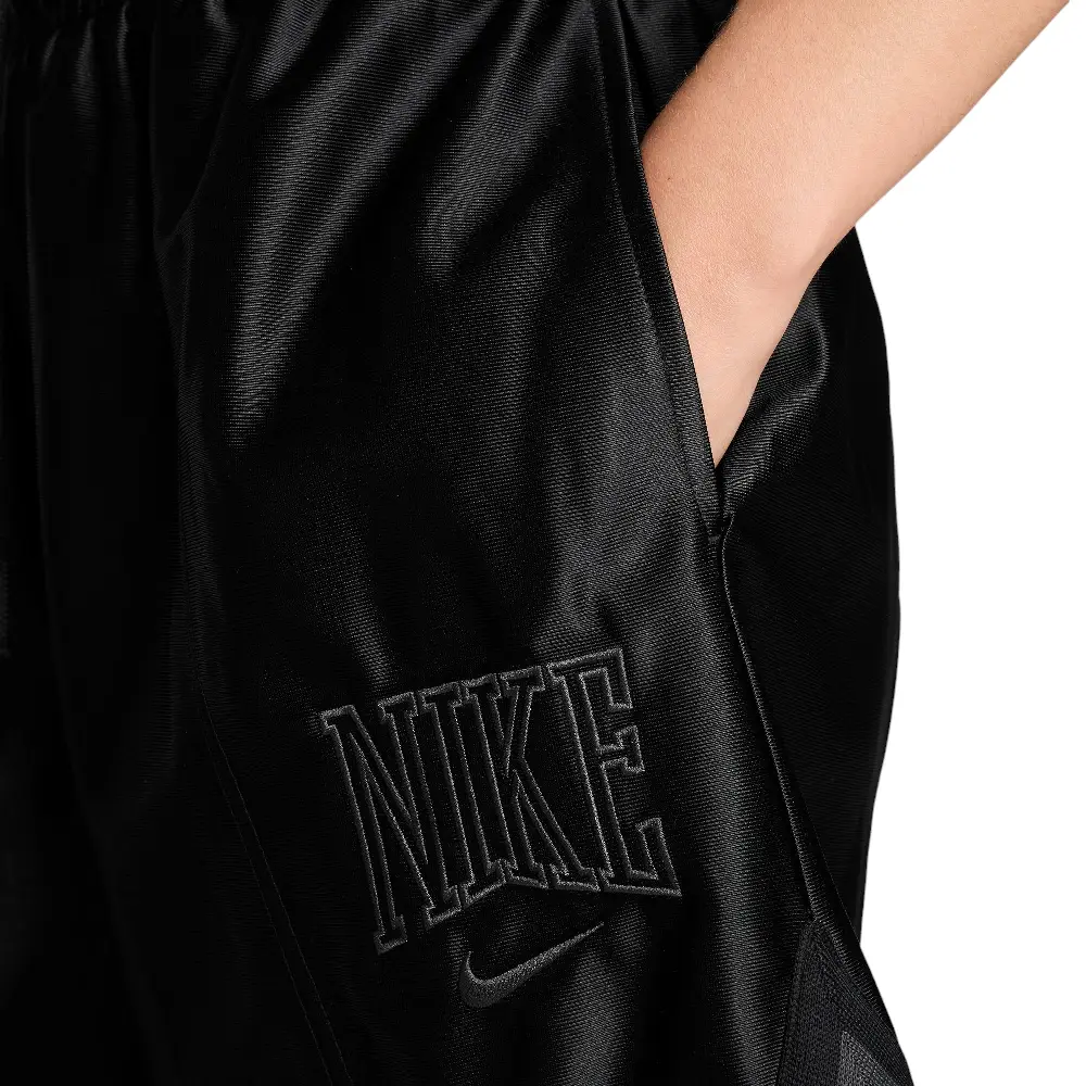 Loose Mid-Rise Graphic Short Black - Image 4