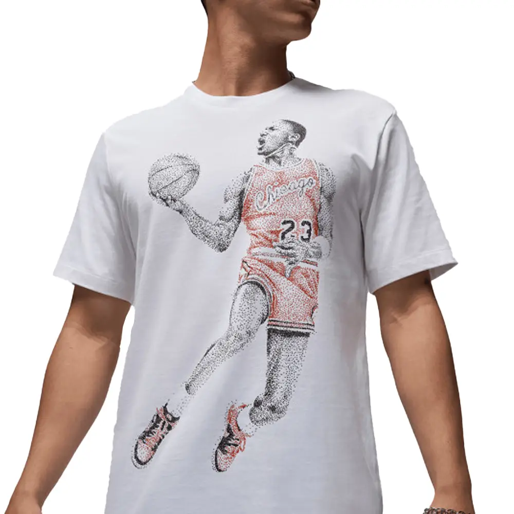 Jumpman Dot T-Shirt White - Image 3