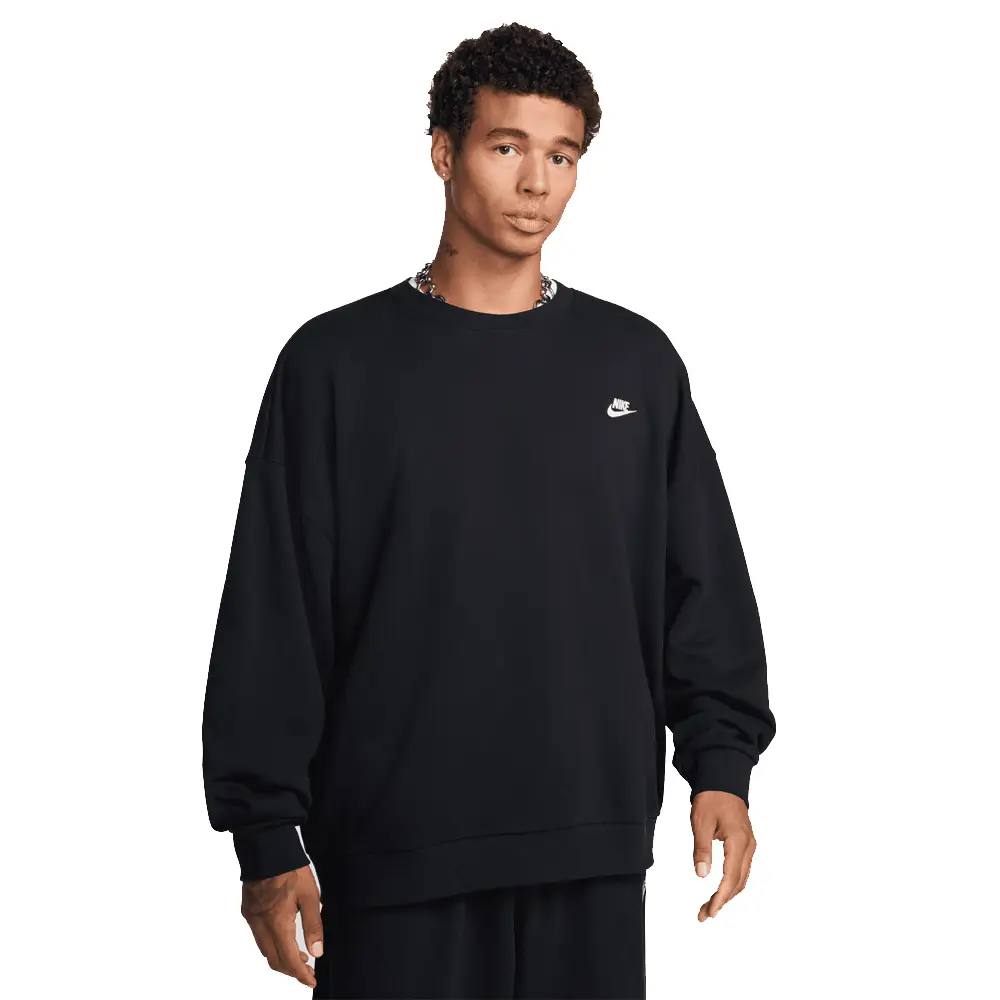Club Oversized French Terry Crew Sweatshirt