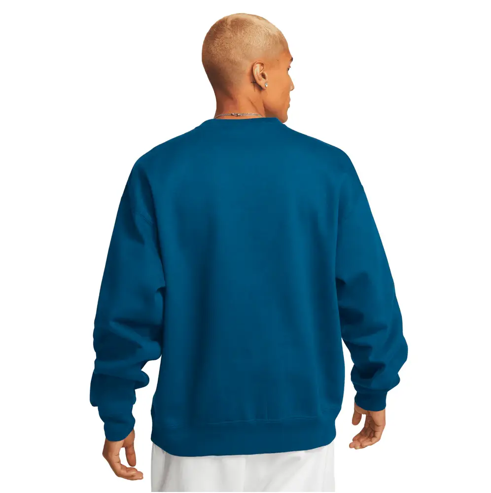 Solo Swoosh Crew Fleece Sweat - Image 2