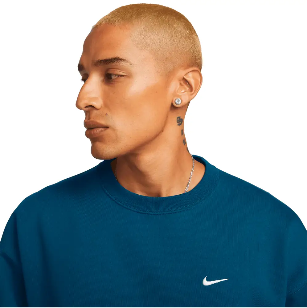 Solo Swoosh Crew Fleece Sweat - Image 3