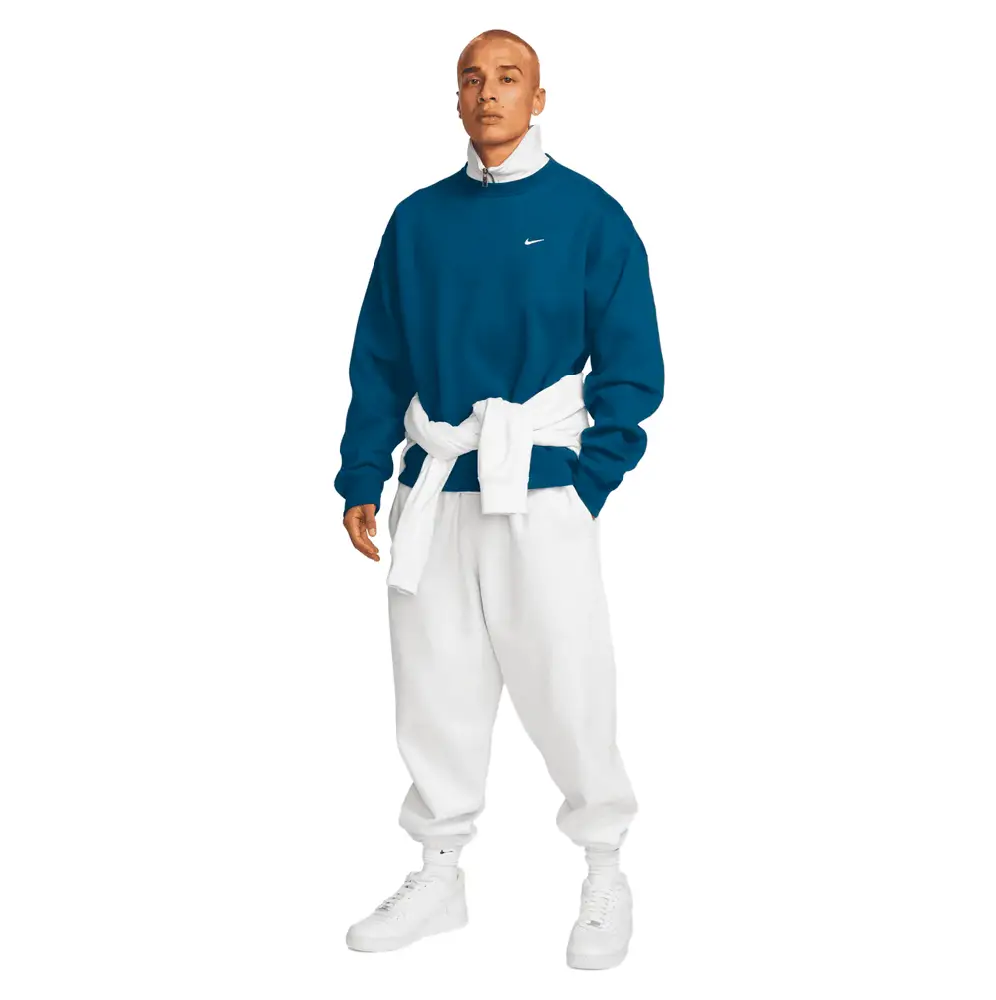 Solo Swoosh Crew Fleece Sweat - Image 5