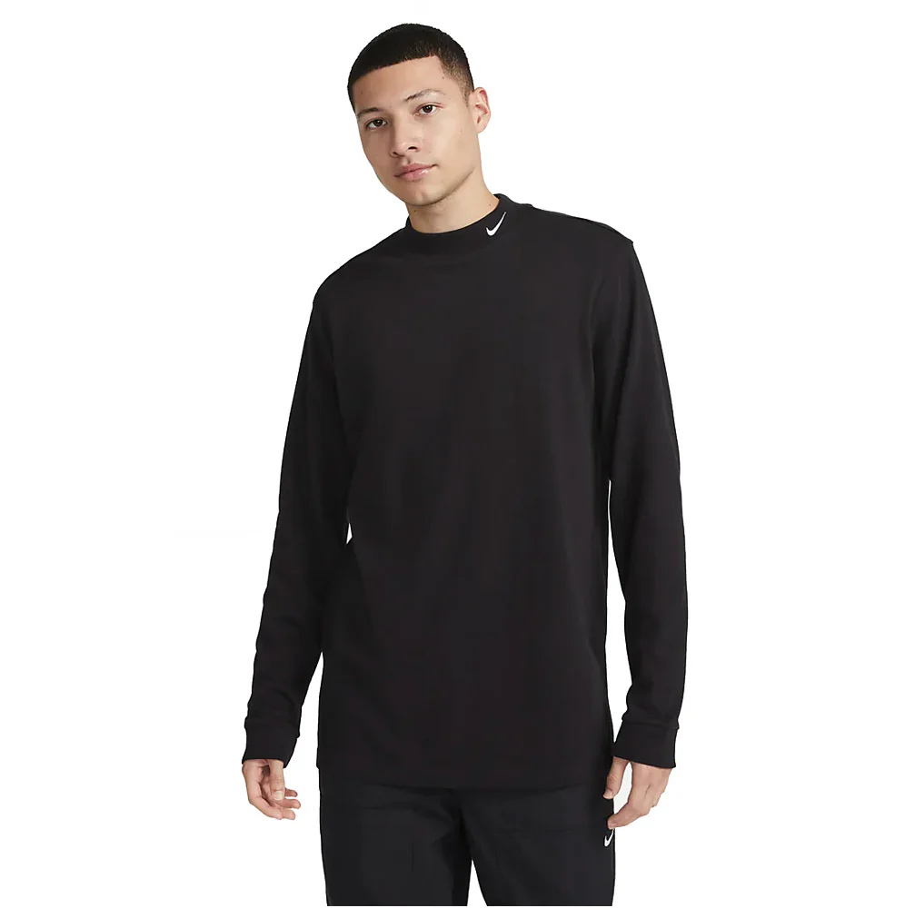 M NL LS MOCK NECK SHIRT