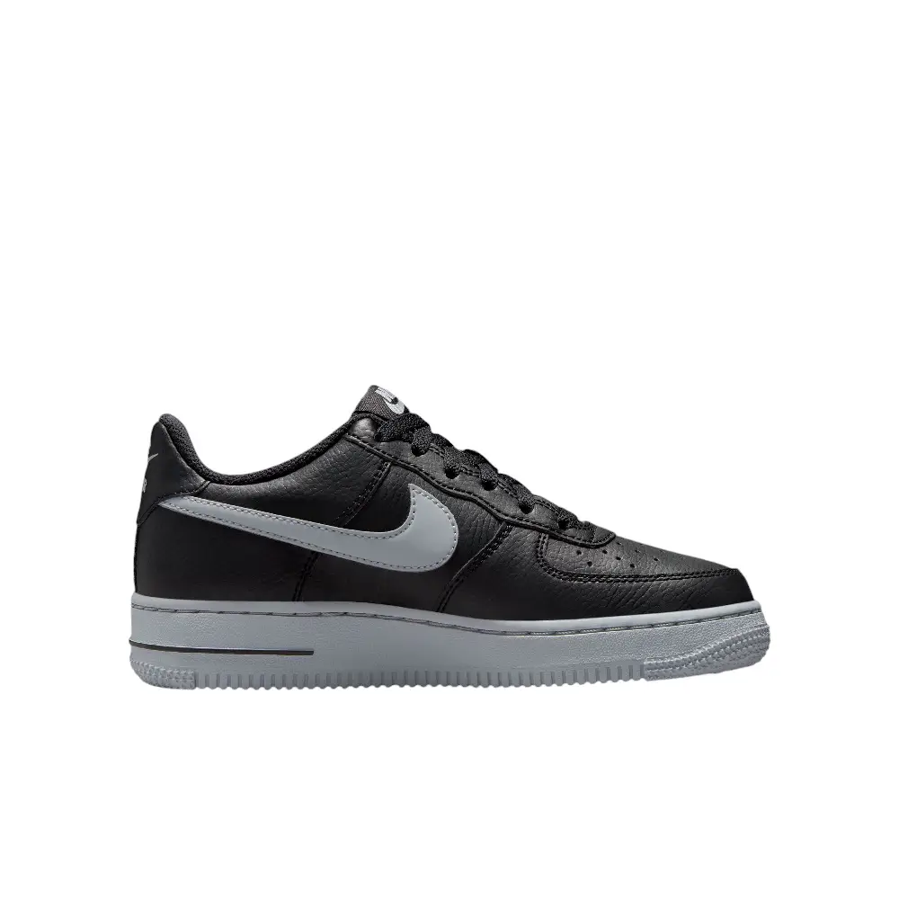 Air Force 1 Black & Wolf Grey Gs - Image 3