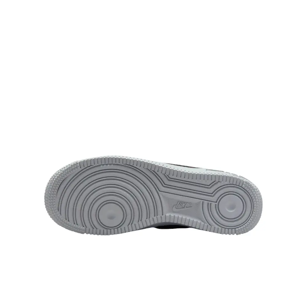 Air Force 1 Black & Wolf Grey Gs - Image 6