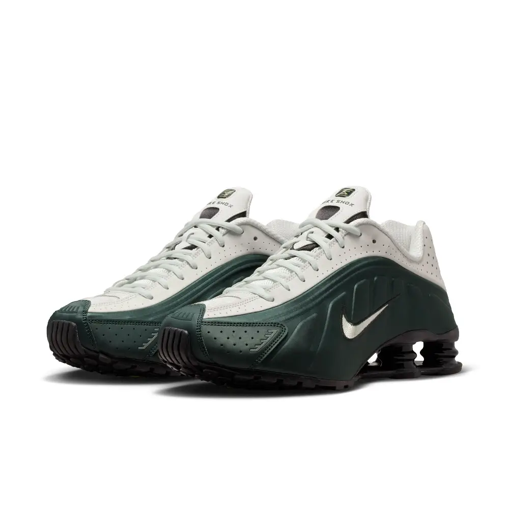 Nike Shox R4 Sneakers Green - Image 2