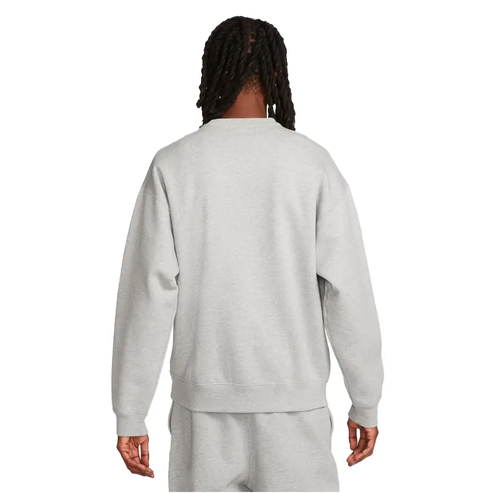 Solo Swoosh Fleece Crew Sweat - Image 2