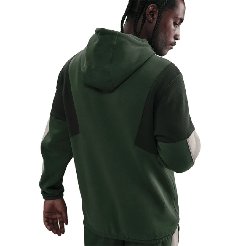 Sportswear Club Fleece Hooded Tracksuit Green - Image 7