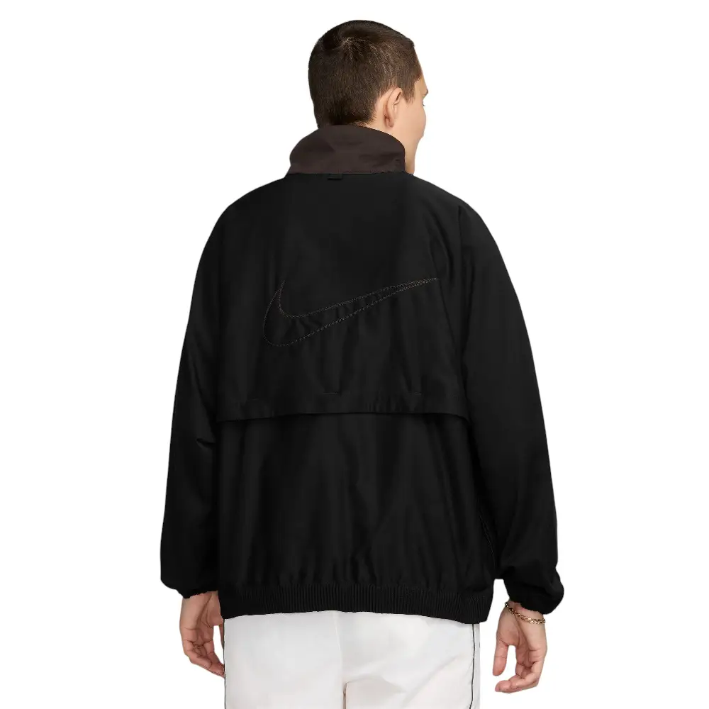 Sportswear Relaxed-Fit Twill Windrunner Jacket Black - Image 2