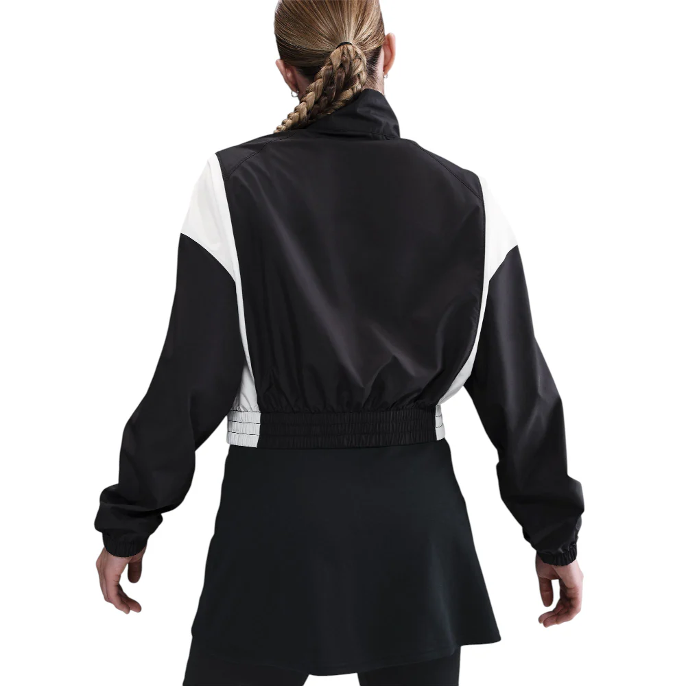 Sportswear Woven Lightweight 1/4-Zip Jacket Black - Image 4