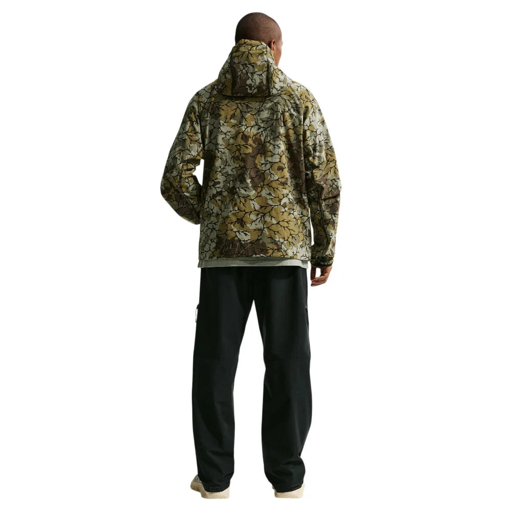 Tech Woven Full-Zip Windrunner Jacket Green - Image 2