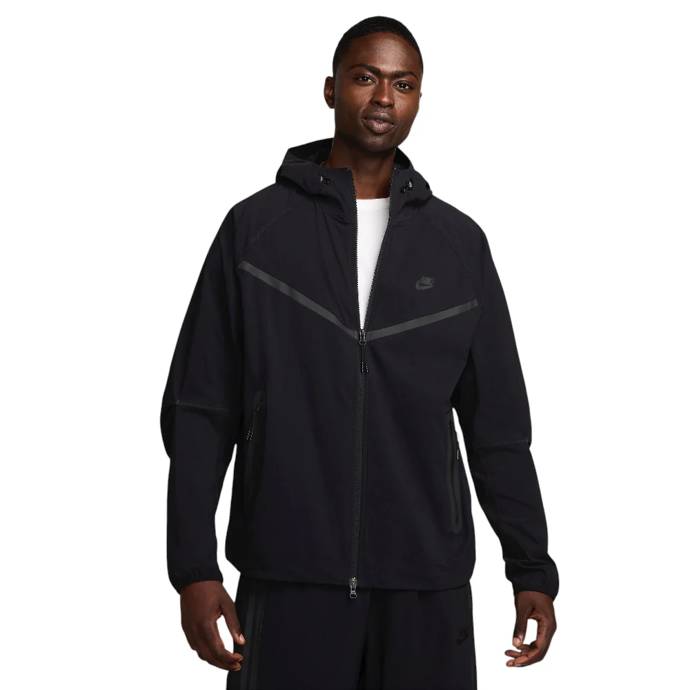 Tech Woven Jacket Black