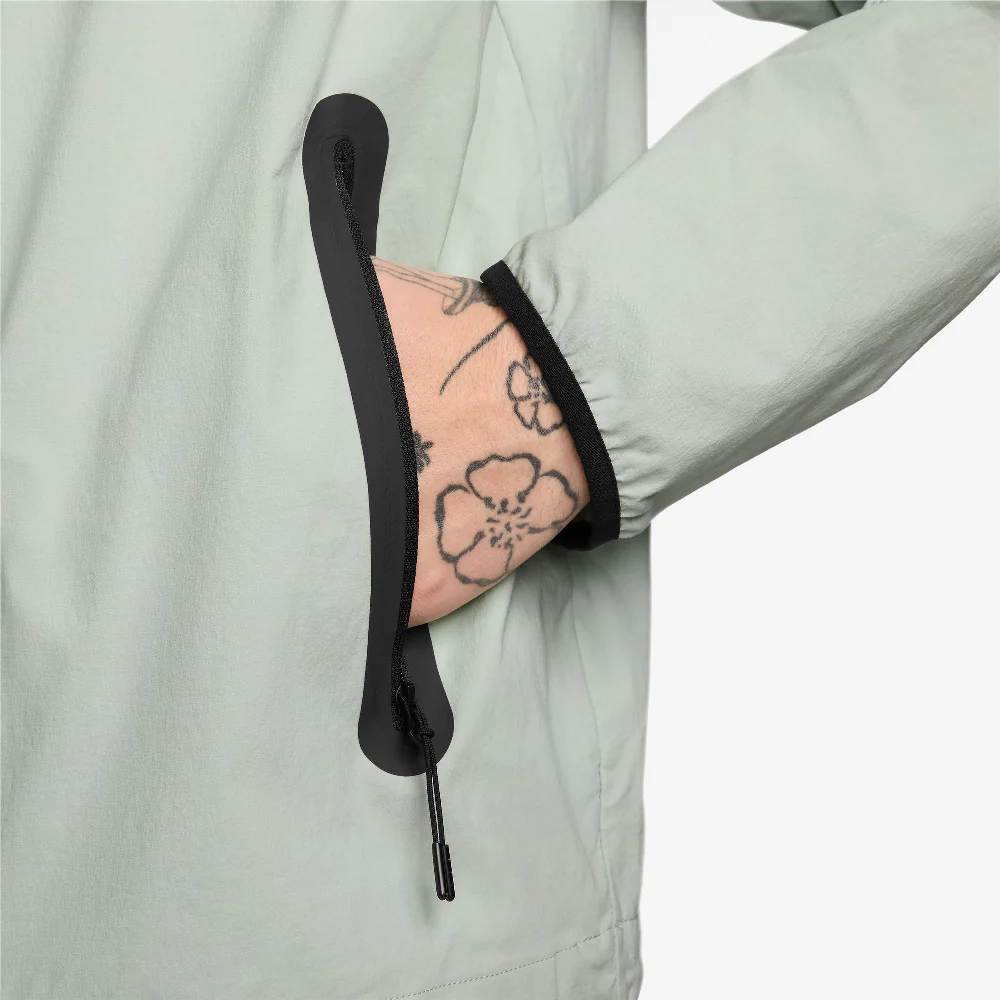 Tech Woven Jacket Grey - Image 3