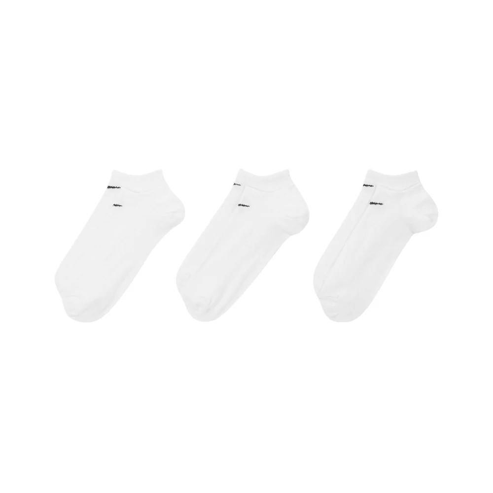 Training No-Show Socks (3 Pairs) White - Image 2
