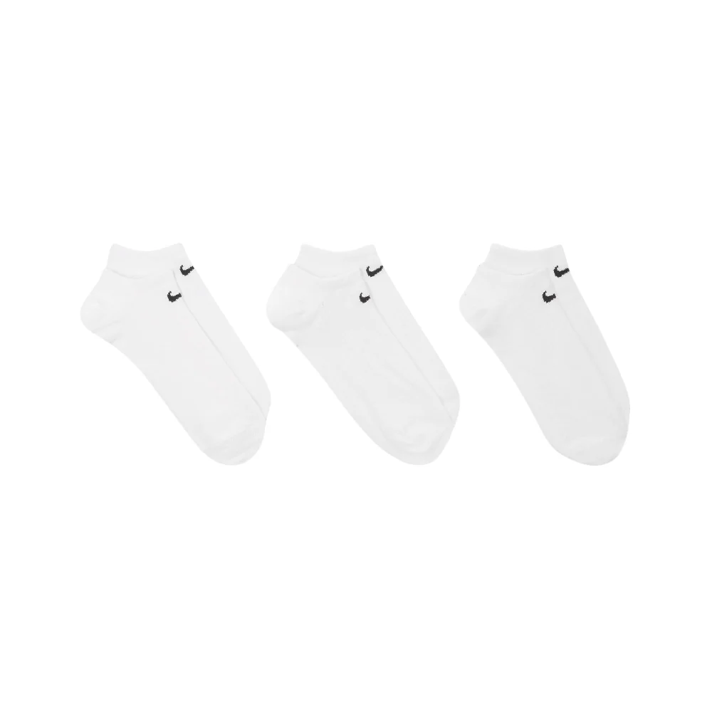 Training No-Show Socks (3 Pairs) White - Image 3