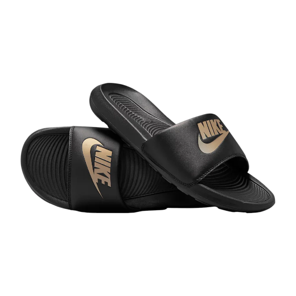 Victori One Slide Black Metallic Gold - Image 2
