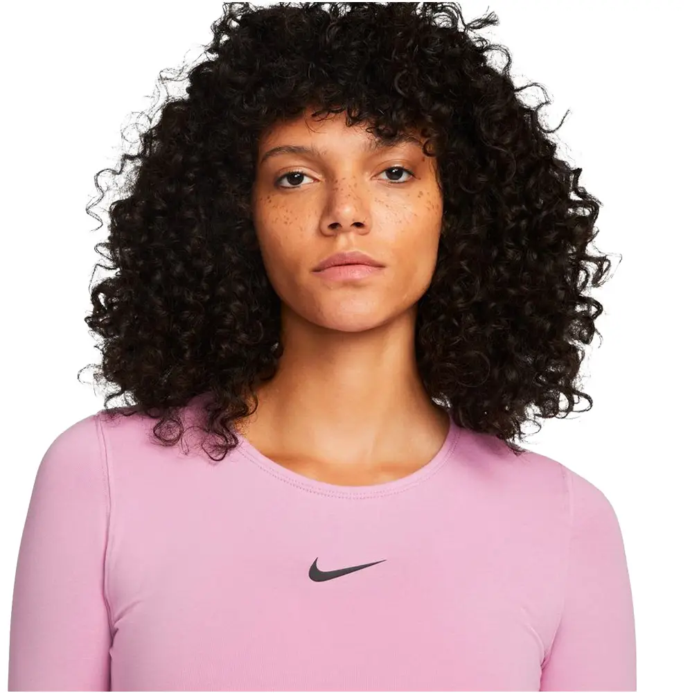 Sportswear Crop Tape Long Sleeve T-Shirt - Image 3
