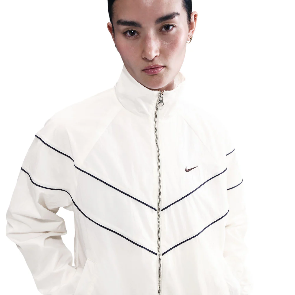 Windrunner Loose UV Woven Full-Zip Jacket White - Image 3
