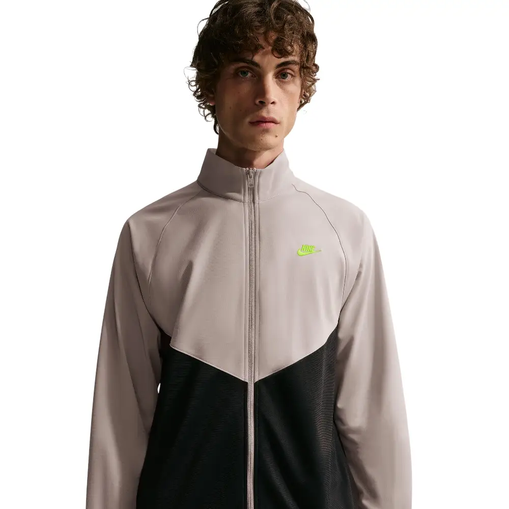 Windrunner Poly-Knit Tracksuit Black - Image 3