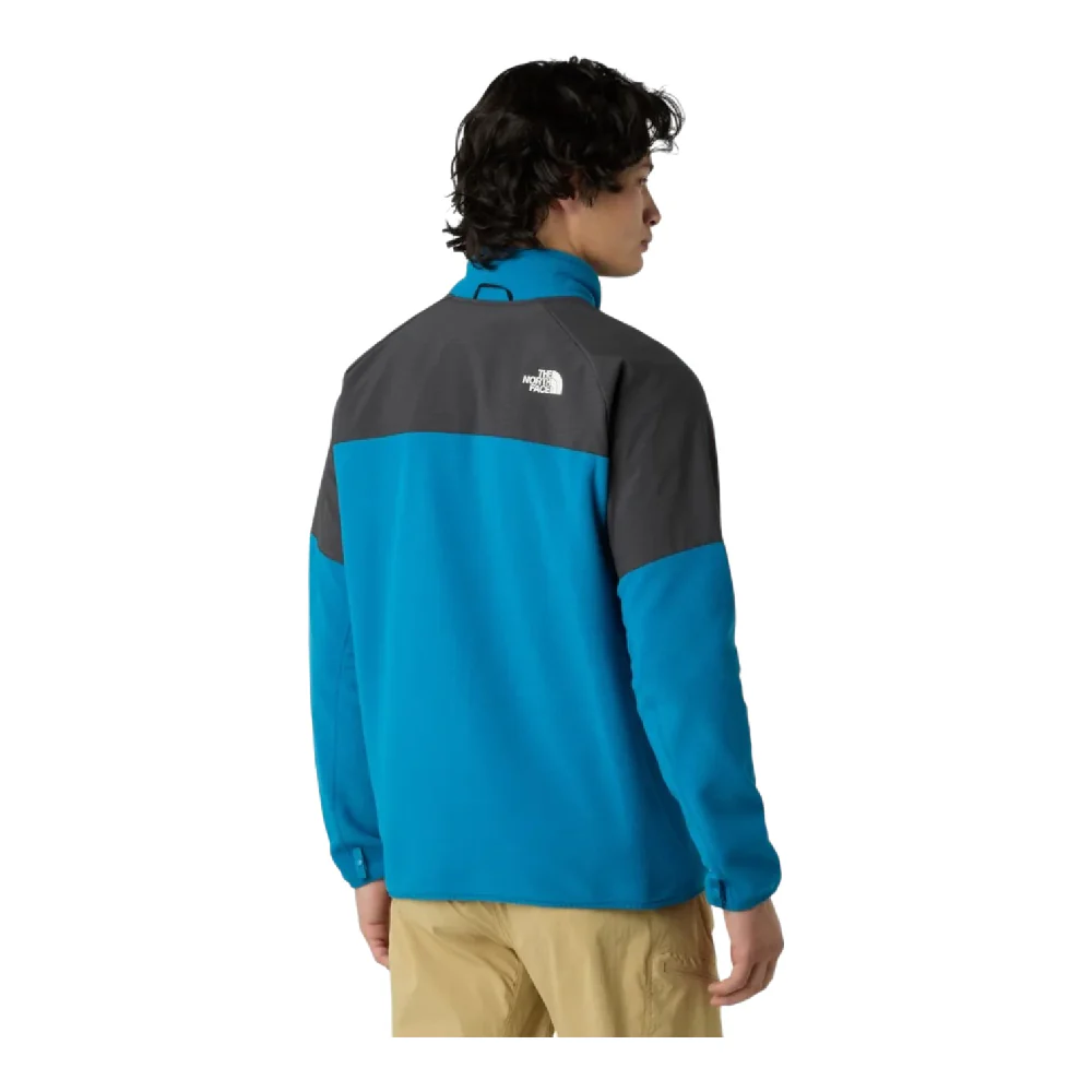 Glacier Heavyweight Full Zip Jacket Blue - Image 4
