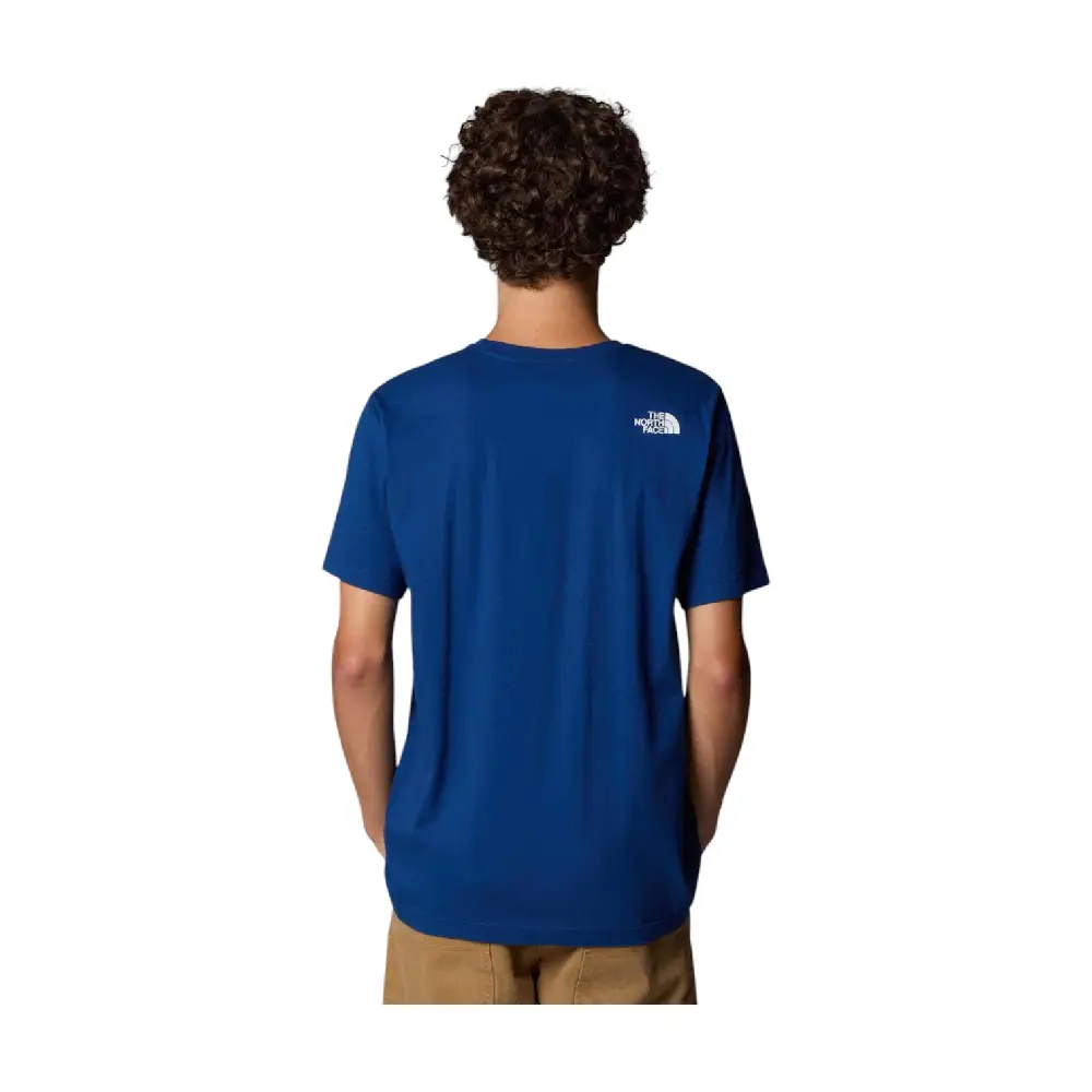 S/S Mountain Line T-Shirt Blue - Image 4
