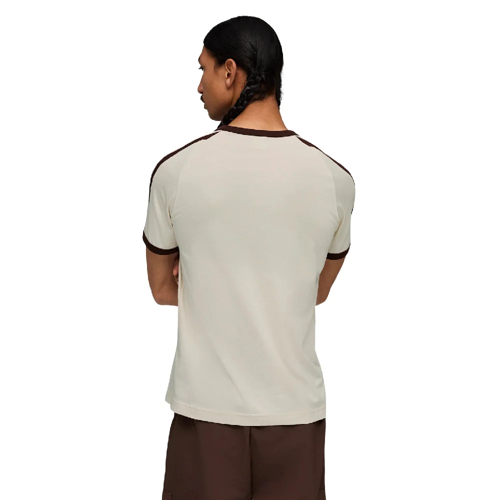 T7 Big Cat Ringer T-Shirt White - Image 4